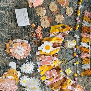 One groovy baby first birthday decor and outfit